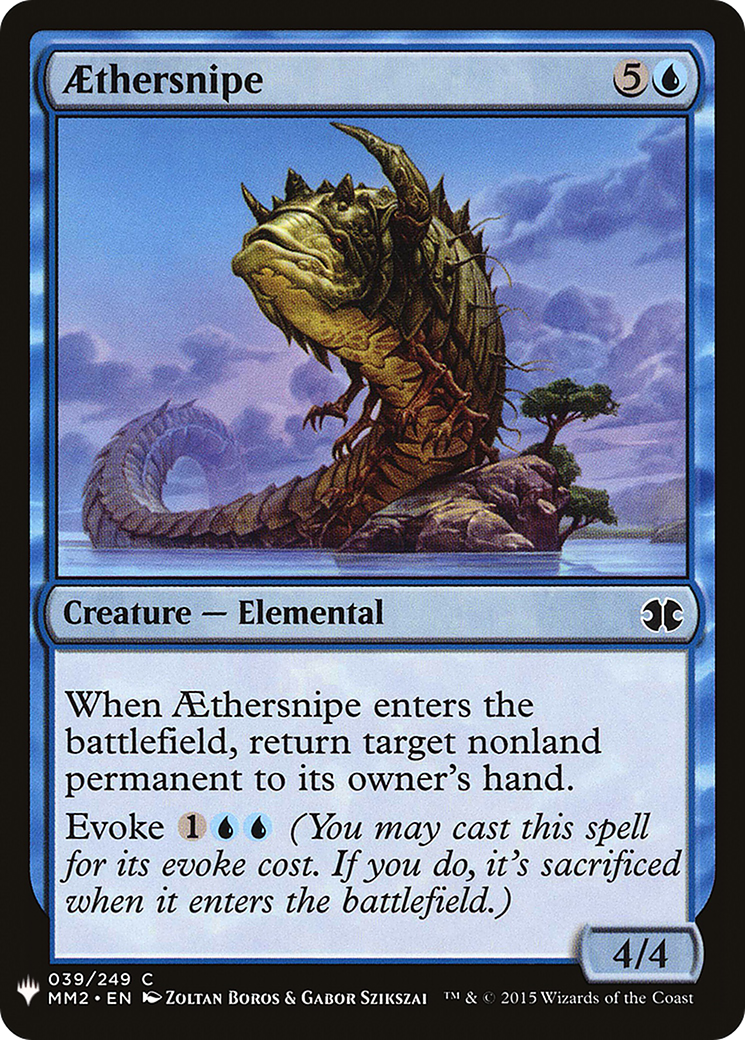 Aethersnipe (LIST-039) - The List