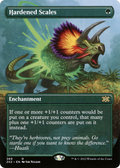 Hardened Scales (Borderless) (2X2-369) - Double Masters 2022