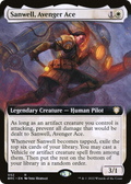 Sanwell, Avenger Ace (Extended Art) (BRC-052) - The Brothers' War Commander: (Extended Art)