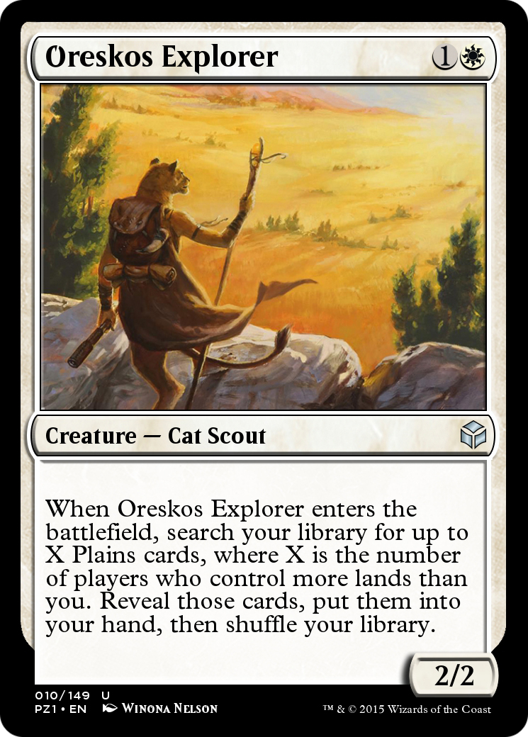 Oreskos Explorer (PZ1-010) - Legendary Cube Prize Pack