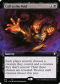 Call to the Void (Extended Art) (CLB-572) - Commander Legends: Battle for Baldur's Gate: (Extended Art)