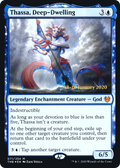 Thassa, Deep-Dwelling (PRE-071) - Theros Beyond Death Promos: (enchantment) Foil