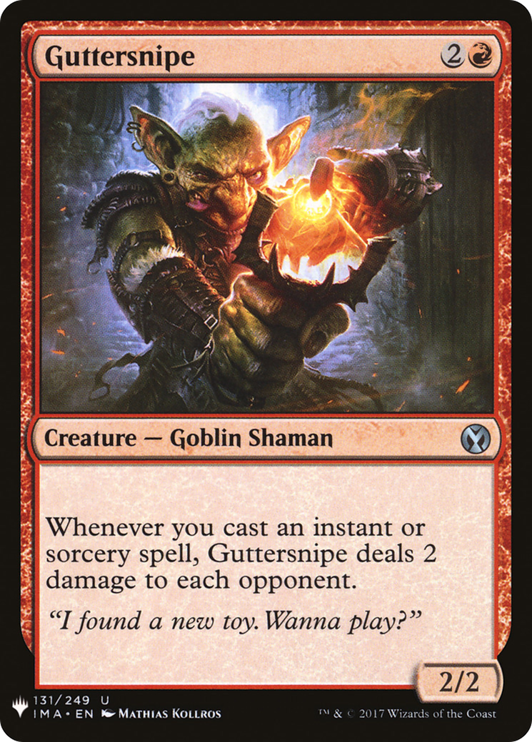 Guttersnipe (IMA) (LIST-IMA-131) - The List