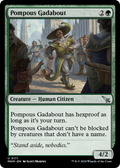 Pompous Gadabout (MKM-171) - Murders at Karlov Manor Foil