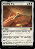 Wedding Ring (WHO-213) - Doctor Who Foil