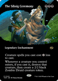 The Sibsig Ceremony (Borderless) (TDM-340) - Tarkir: Dragonstorm: (Showcase, enchantment) Foil