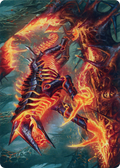 Kuldotha Cackler // Kuldotha Cackler (AONE-032) - Phyrexia: All Will Be One Art Series (Borderless)