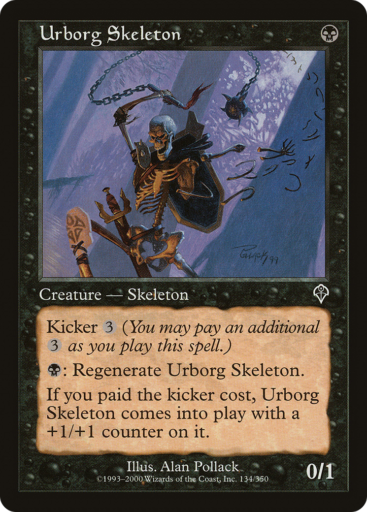 Urborg Skeleton (INV-134) - Invasion