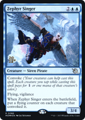 Zephyr Singer (PRE-086) - March of the Machine Promos Foil