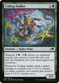 Coiling Stalker (NEO-179) - Kamigawa: Neon Dynasty Foil