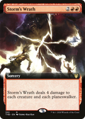 Storm's Wrath (Extended Art) (THB-322) - Theros Beyond Death: (Extended Art)