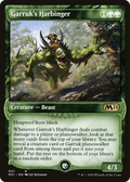 Garruk's Harbinger (Showcase) (M21-307) - Core Set 2021: (Showcase) Foil