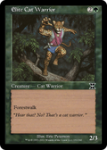Elite Cat Warrior (ME4-151) - Masters Edition IV Foil
