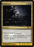 Vindicate (2013) (JDG-007) - Judge Gift Cards 2013 Foil