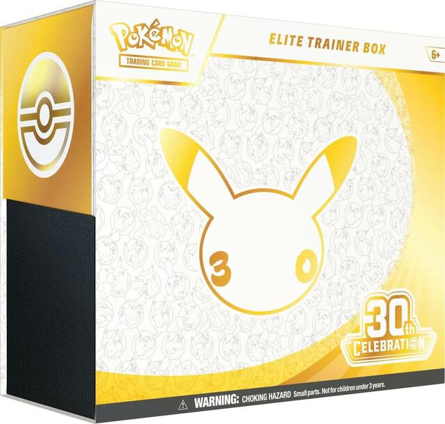 Pokemon - 30th Anniversary Celebration - Elite Trainer Box (One Per Person)