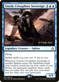 Unesh, Criosphinx Sovereign (PRE-052) - Hour of Devastation Promos Foil