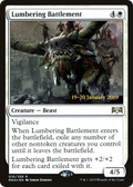 Lumbering Battlement (PRE-015) - Ravnica Allegiance Promos Foil