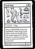 Gunk Slug (No PW Symbol) (CMB1-) - Mystery Booster Playtest Cards 2021