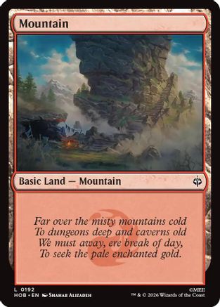 Mountain (0192) (HOB-192) - The Hobbit Foil