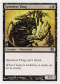 Spineless Thug (8ED-166) - 8th Edition Foil