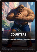 Counters Theme Card (MSC-009) - Commander: Marvel Super Heroes