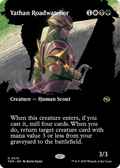 Yathan Roadwatcher (Borderless) (TDM-375) - Tarkir: Dragonstorm: (Showcase) Foil