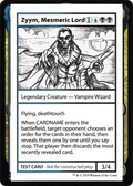 Zyym, Mesmeric Lord (No PW Symbol) (CMB1-104) - Mystery Booster Playtest Cards 2021