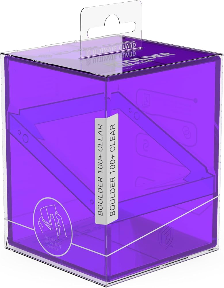 Ug Deck Case Boulder 100+ Clear Amethyst