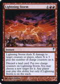 Lightning Storm (LIST-089) - The List Foil