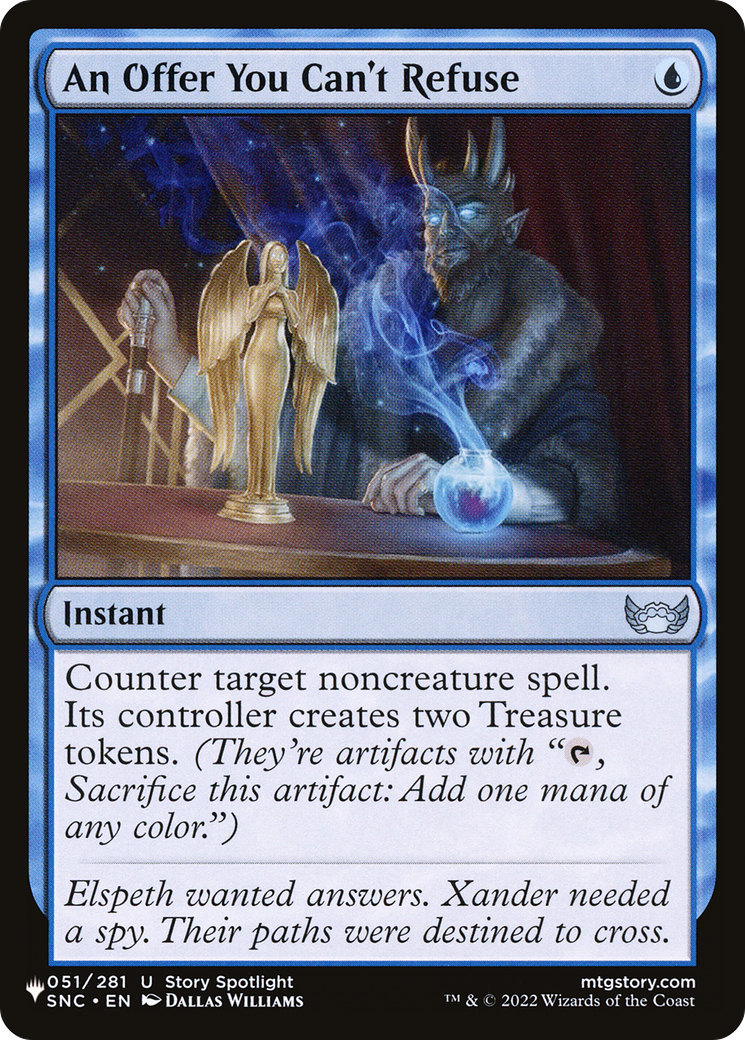 An Offer You Can't Refuse (LIST-051/281) - The List