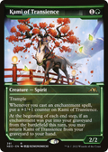Kami of Transience (Showcase) (NEO-391) - Kamigawa: Neon Dynasty: (Showcase) Foil
