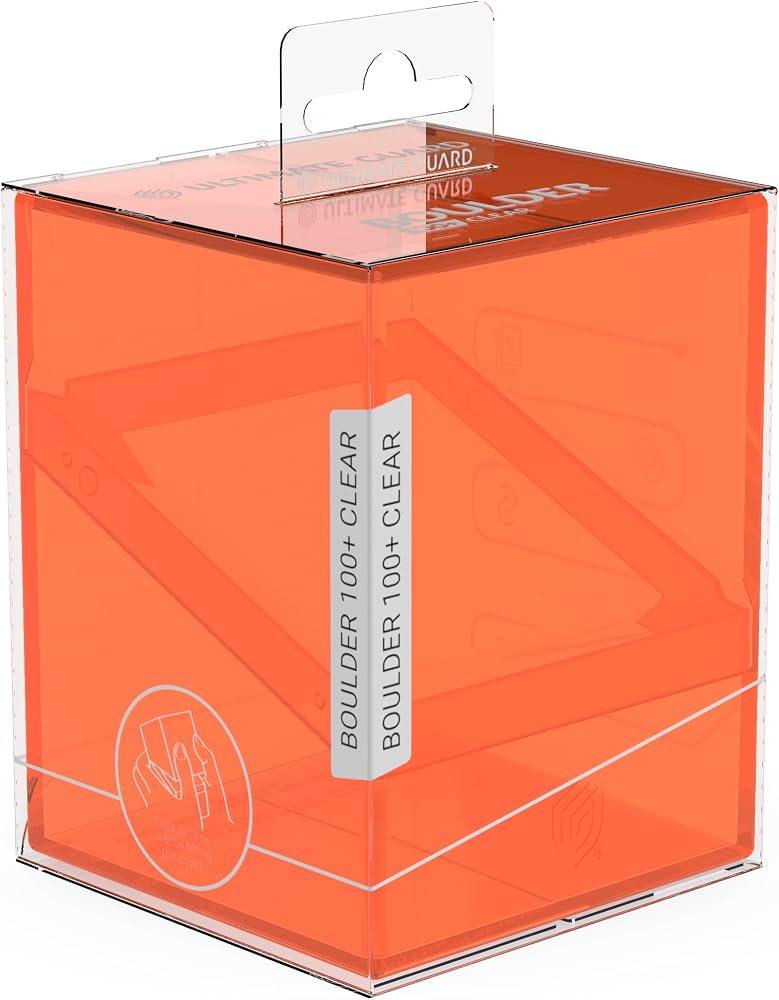 Ug Deck Case Boulder 100+ Clear Poppy Topaz