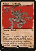 Minion of the Mighty (Showcase) (AFR-320) - Adventures in the Forgotten Realms: (Showcase) Foil