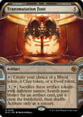 Transmutation Font (Showcase) (BIG-058) - The Big Score: (Showcase) Foil