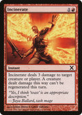 Incinerate (10E-213) - Tenth Edition Foil