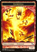 Elemental Token (011) (UST-011) - Unstable Tokens Foil