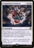 Temporary Lockdown (PPDMU-036) - Dominaria United Promos Foil