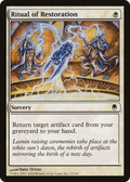 Ritual of Restoration (DST-013) - Darksteel Foil