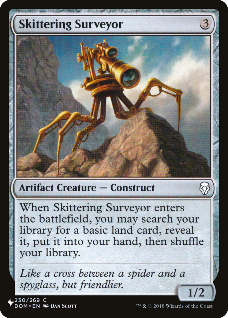 Skittering Surveyor (LIST-230/269) - The List