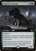 Cemetery Prowler (Extended Art) (VOW-385) - Innistrad: Crimson Vow: (Extended Art) Foil