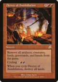 Decree of Annihilation (SCG-085) - Scourge Foil