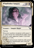 Wispdrinker Vampire (Showcase) (MKM-374) - Murders at Karlov Manor: (Showcase)
