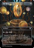 Sol Ring (Borderless) (CMM-703) - Commander Masters Foil