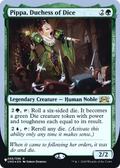 Pippa, Duchess of Dice (LIST-068/096) - The List (Unfinity Foil Edition) Foil