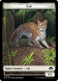 Cat (TMH3-004) - Modern Horizons 3 Tokens Foil