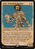 Gale, Waterdeep Prodigy (Showcase) (CLB-383) - Commander Legends: Battle for Baldur's Gate: (Showcase)
