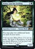 Azusa, Lost but Seeking (PRE-173) - Core Set 2021 Promos Foil