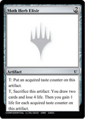 Moth Herb Elixir (-) - Un-Known Event Playtest Cards