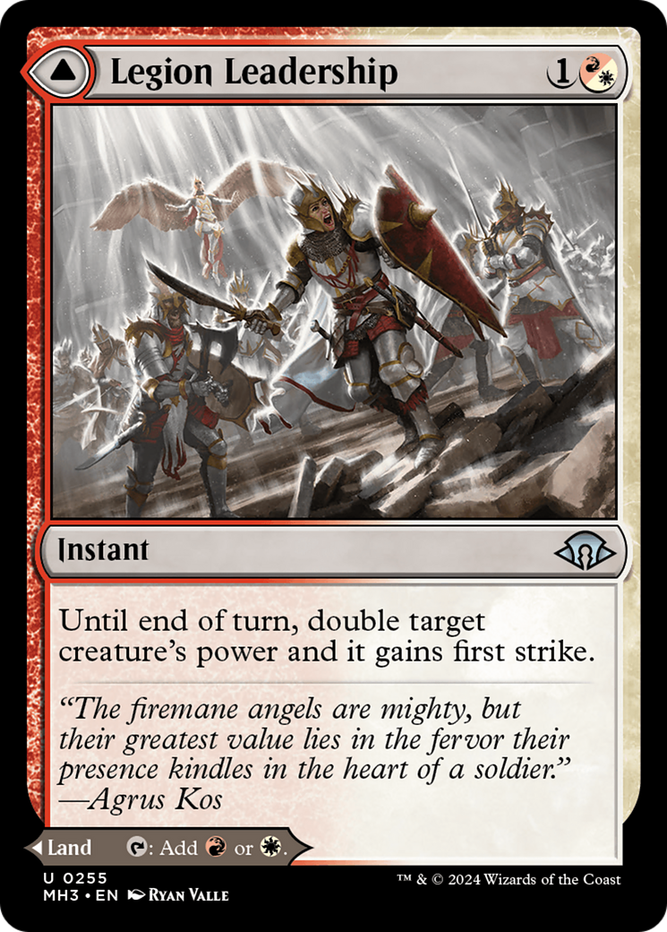 Legion Leadership (MH3-255) - Modern Horizons 3 Foil
