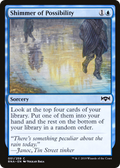 Shimmer of Possibility (RNA-051) - Ravnica Allegiance Foil